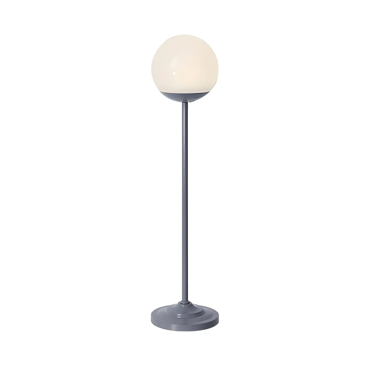 Nordic Sphere Aluminum Outdoor Floor Lamp 1 Light