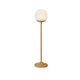 Nordic Sphere Aluminum Outdoor Floor Lamp 1 Light