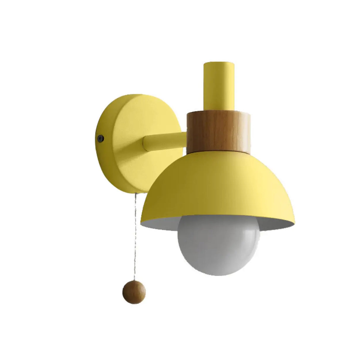 Nordic Style Wood Vanity Wall Light Fixture Image - 7