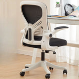 Nylon Ergonomic Mesh White Adjustable Compact Office Chair Image - 14