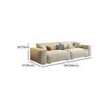 Off-White Anti Cat Scratch Fabric Tight Back Sofa Image - 10
