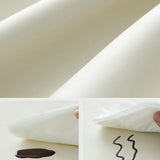 Off-White Eco-Leather Pillow Top Arm Cushion Back Sofa Image - 6