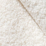 Off-White Sherpa Tight Back Concealed Support Sofa Image - 10