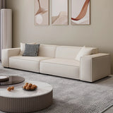 Off-White Tear Resistant Tech Cloth Tight Back Sofa Image - 1