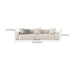 Off-White Tear Resistant Tech Cloth Tight Back Sofa Image - 16