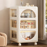 Off-White Three-Drawers Standard Height Kids Nightstand Image - 2
