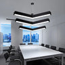 Office Meeting Room Acrylic V-Shape LED Pendant Light Image - 1
