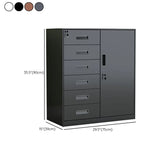 Office Vertical White Adjustable Storage Filing Cabinet Image - 30