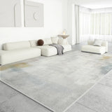 Ombre Stylish Abstract Polypropylene Beige Area Rug Image - 11
