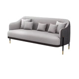 Orange Green Metal Frame Sofa Seating Group with Legs Image - 11