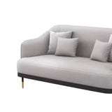 Orange Green Metal Frame Sofa Seating Group with Legs Image - 14
