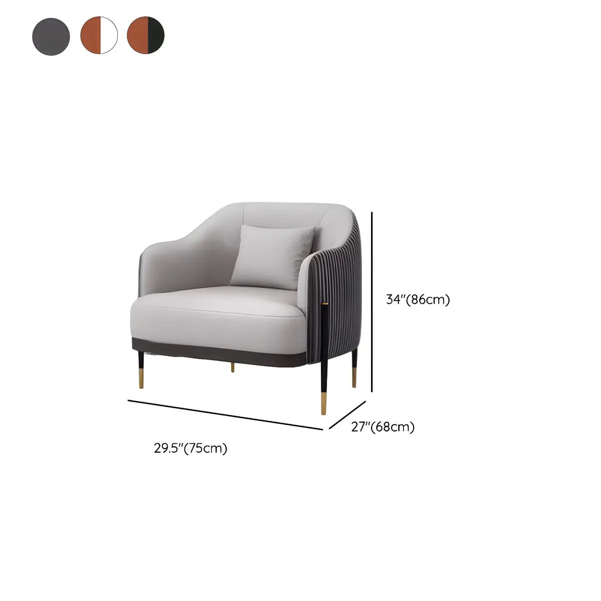 Orange Green Metal Frame Sofa Seating Group with Legs 