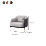 Orange Green Metal Frame Sofa Seating Group with Legs #size