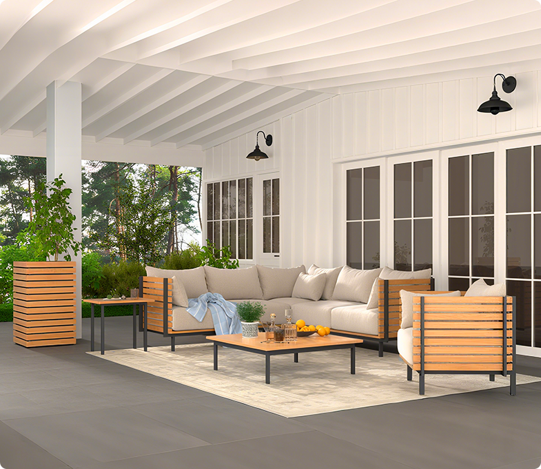 Outdoor Furniture and Lighting