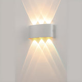 Outdoor Waterproof Black Up Down Lighting Wall Sconce Image - 12