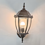 Outdoor Waterproof Metal Lantern LED Wall Sconce Image - 10