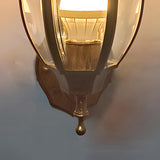 Outdoor Waterproof Metal Lantern LED Wall Sconce Image - 13