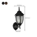 Outdoor Waterproof Metal Lantern LED Wall Sconce Image - 21