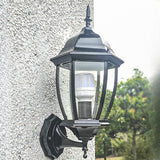 Outdoor Waterproof Metal Lantern LED Wall Sconce Image - 8