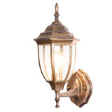 Outdoor Waterproof Metal Lantern LED Wall Sconce Image - 9
