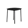 Outdoor White Waterproof Stone Oval Coffee Table Image - 9