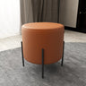 Oval Genuine Leather Waterproof Medium Ottoman Seating Image - 12
