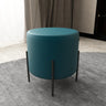 Oval Genuine Leather Waterproof Medium Ottoman Seating Image - 16