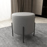 Oval Genuine Leather Waterproof Medium Ottoman Seating Image - 30