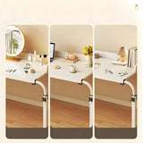 Over-Bed Adjustable Wood Writing Desk with Wheels Image - 13