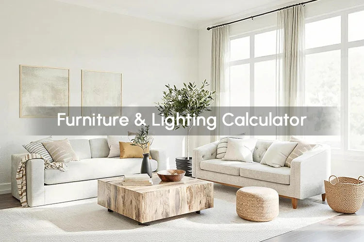 Modern living room with white sofas, wooden coffee table, and decorative elements.