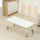 Paintable Adjustable Height Toddler Table Chair Set Image - 11