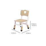 Paintable Adjustable Height Toddler Table Chair Set Image - 23