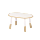 Paintable Adjustable Height Toddler Table Chair Set Image - 5