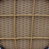 Patio Rattan Rectangular Beige Waterproof Conversation Set Image - 13