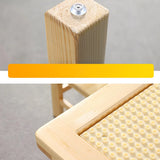Pine Wood Toddler Building Block Table Chair Set Image - 12