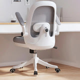 Pink Contemporary Mesh Ergonomic Swivel Office Chair Image - 2