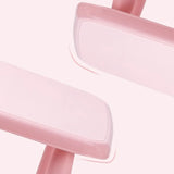 Pink Rectangular Fixed Toddler Table Chair 2 Piece Set Image - 10