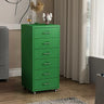 Pink Vertical Metal Casters Drawer Chest for Bedroom Image - 20