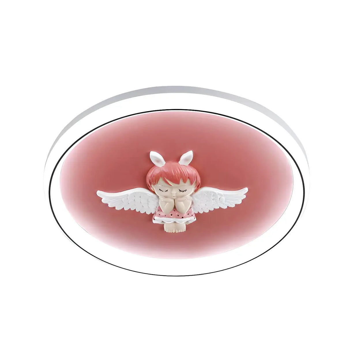 Playful Blue Astronaut LED Flush Mount Ceiling Light Image - 6