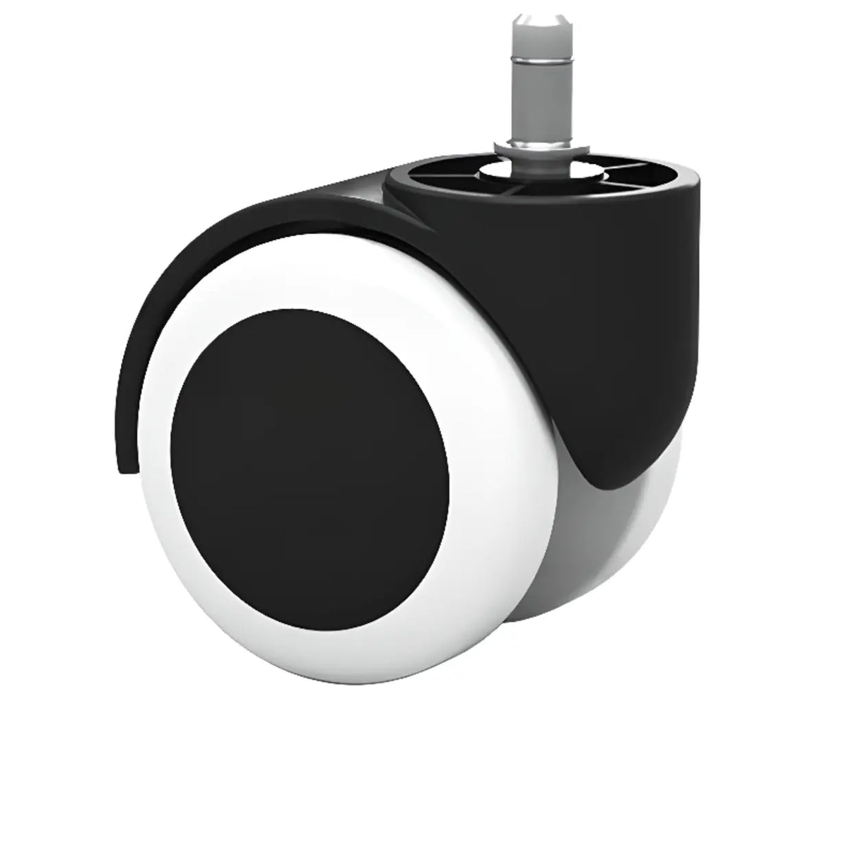 Pneumatic Adjustable Fabric Swivel Sliding Bar Stool Grey Image - 7