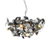Post Modern Geometric Abstract Pendant Light Chandelier Image - 5