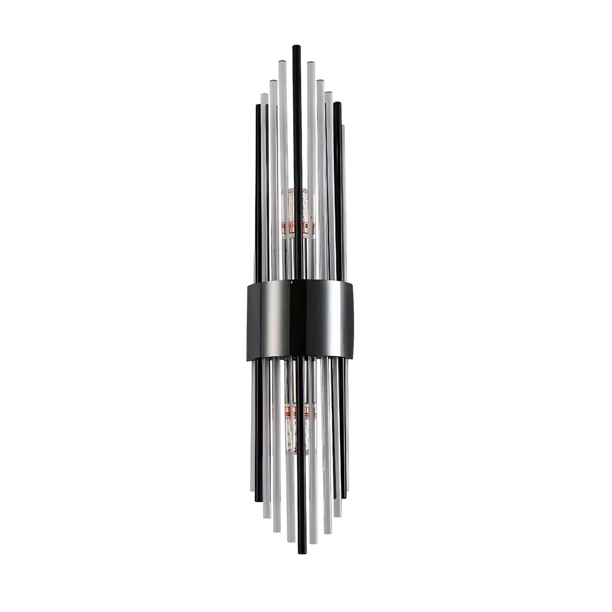 Postmodern Crystal Rod Bedside Up Down Wall Sconce Image - 7