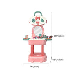 Princess Portable Pink Travel Storage Mirror Kids Vanity #size