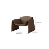 Reception Area Coffee Sofa Seating Group with Arms #size