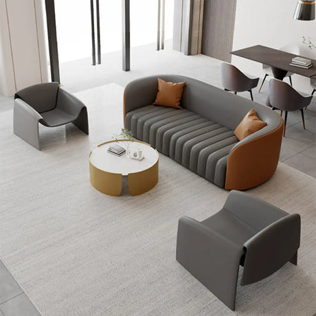Reception Area Coffee Sofa Seating Group with Arms Image - 2