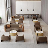 Reception Area Coffee Sofa Seating Group with Arms Image - 6