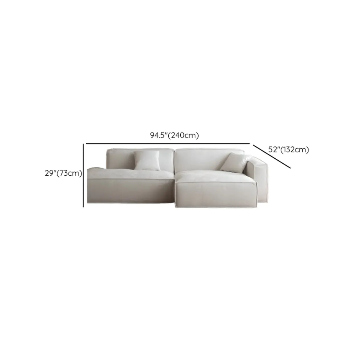 Recliner Included L-Shape Leather Gray Comfort Sofa Set Image - 7