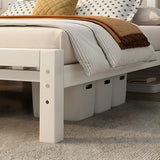 Rectangular Metal Black Queen Adjustable Height Slat Bed Image - 11