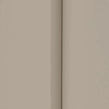 Rectangular Stone Top White Storage 2-Tier Nightstand Image - 13