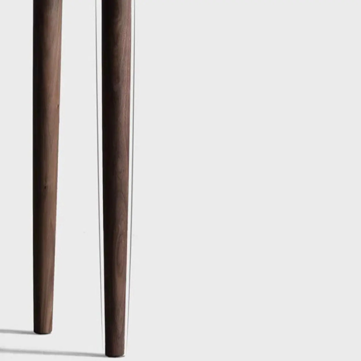 Rectangular Walnut Wood Auburn Entryway Console Table Image - 7